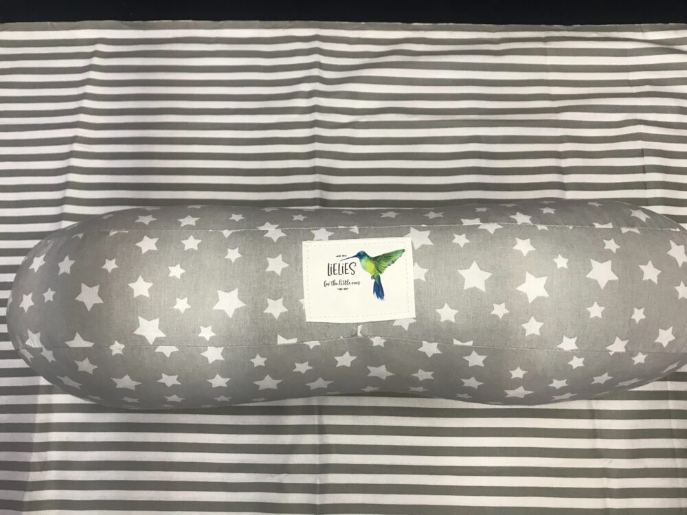 Lieleis Learn 2 Sit pillow grey Stars 2 Lielies Learn 2 Sit Pillow Only | Choose Your Fabric | *Made to Order