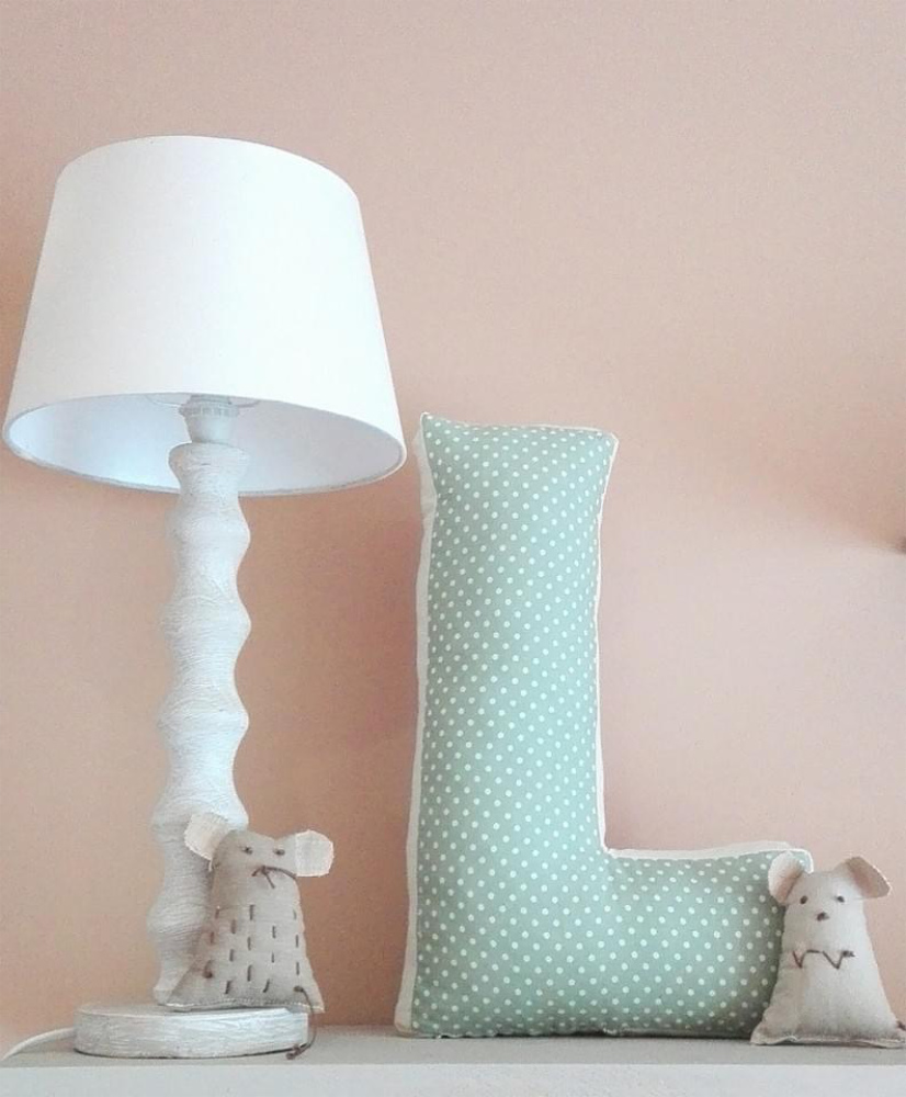 Lielies Letter Pillow L Lielies Baby Bedding | Character Cushions