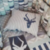 Lielies Character Cushion Blue Stag Lielies Baby Bedding | Character Cushions