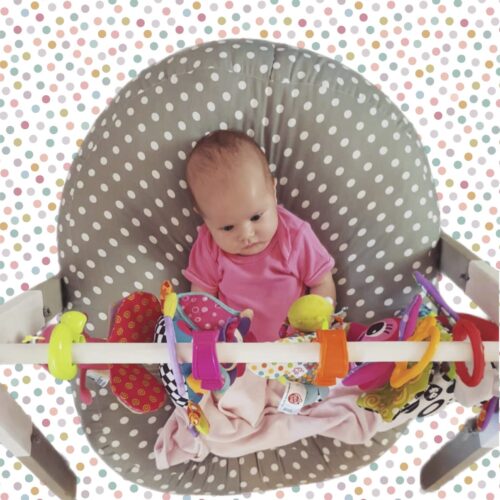 Печать Lielies SelfHelp Chair | Grey Polka Dot | Made to Order