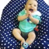 Lielies SelfHelp Chair | Navy Blue Polka | *Made to Order | 15% off Lielies SelfHelp Chair | Choose Your Fabric | *Made to Order